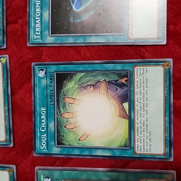 Set of 15 Yu Gi Oh Trading Spell Cards (Green Border Monsters to V) - Picture 11 of 16